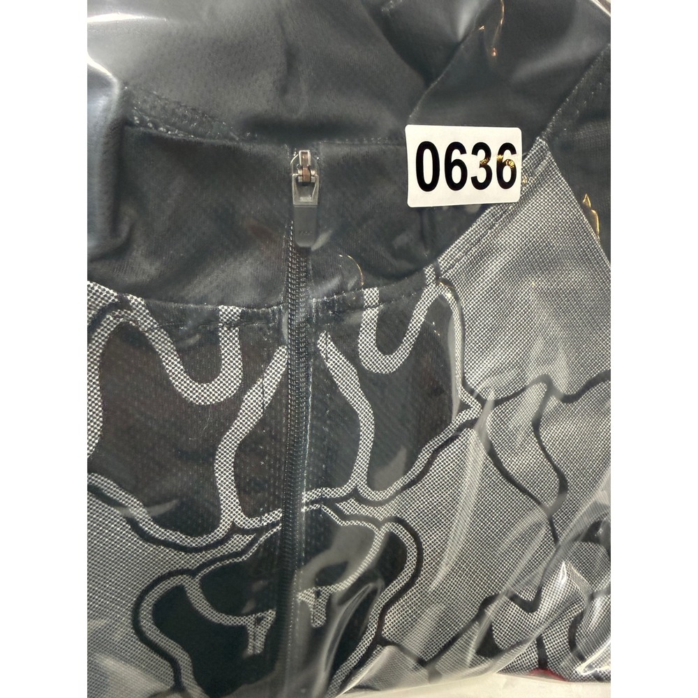 Cannondale Bad Boy Cycling Jersey Mens XXL Gray Black Tribal 1/4 Zip Made in USA - Picture 10 of 10